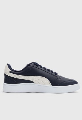 Tenis Lifestyle Azul Navy-Marfil-Blanco Puma Shuffle