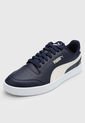 Tenis Lifestyle Azul Navy-Marfil-Blanco Puma Shuffle de Puma