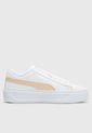 Tenis Lifestyle Blanco-Nude Puma Smash Platform v3 de Puma