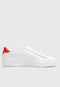 Tenis Lifestyle Blanco-Rojo-Dorado Puma Smash v2 L de Puma