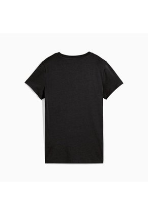 Camisa Tshirt Ess Metallic Marca Puma Original Negro Mujer