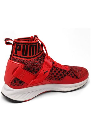 Running Rojo-Negro-Blanco Puma Ignite EvoKnit