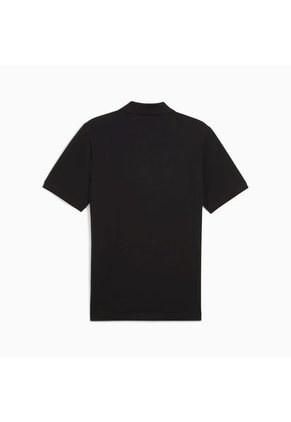 Camisa Polo Marca Puma Ess No 1 Logo Original Negro Hombre