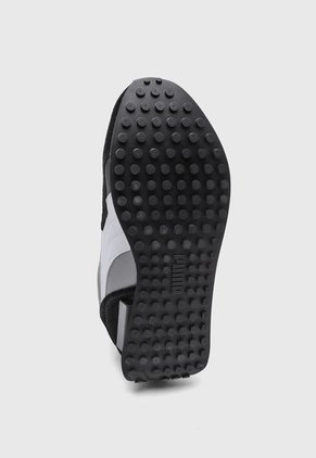 Tenis Lifestyle Negro-Gris-Blanco PUMA Future Rider Override