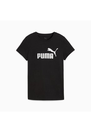 Camisa Tshirt Marca Puma Ess Metallic Original Negro Mujer
