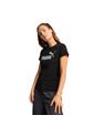 Camisa Tshirt Marca Puma Ess Metallic Original Negro Mujer de Puma