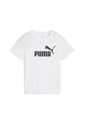 Camisa Deportiva Puma Original Ess No. 1 Logo Blanco Niños de Puma
