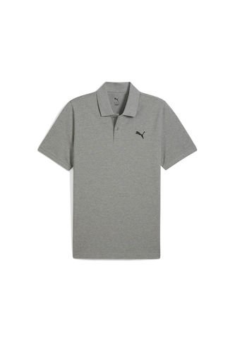 Camisa Polo Marca Puma Ess Small Pique Original Gris Hombre Puma