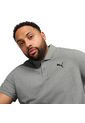 Camisa Polo Marca Puma Ess Small Pique Original Gris Hombre de Puma