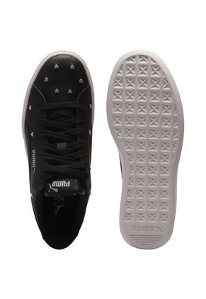 Tenis Negro-Blanco Puma vikky Stacked studs