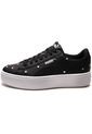 Tenis Negro-Blanco Puma vikky Stacked studs de Puma