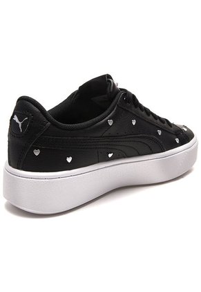 Tenis Negro-Blanco Puma vikky Stacked studs