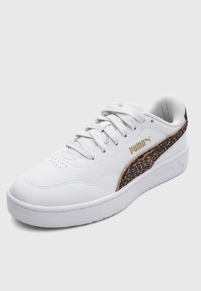 Tenis Lifestyle PUMA Court Lally Feline Blanco