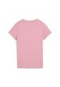 Camisa Deportiva Puma Ess Metallic No 1 Logo Rosa Para Mujer de Puma