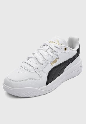 Tenis Lifestyle PUMA Court Bae Blanco