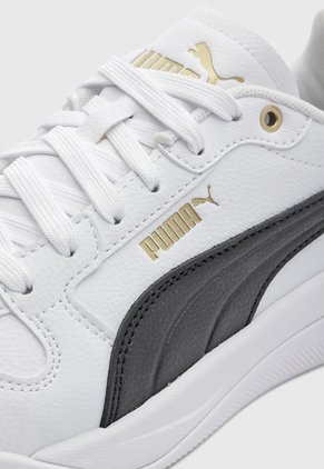 Tenis Lifestyle PUMA Court Bae Blanco