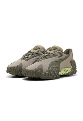 Tenis Deportivos Puma Original Mostro X Dots Café Hombre