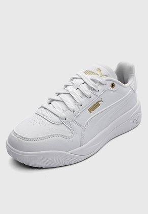 Tenis Lifestyle PUMA Court Bae Blanco