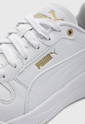 Tenis Lifestyle PUMA Court Bae Blanco