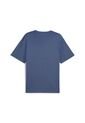 Tshirt Puma Ess Relaxed Small No 1 Logo Tee Azul Para Hombre de Puma