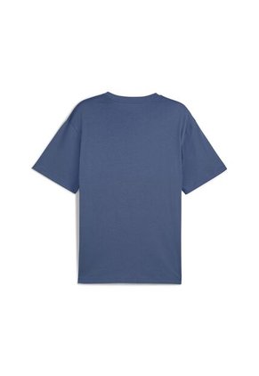 Tshirt Puma Ess Relaxed Small No 1 Logo Tee Azul Para Hombre