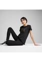Tshirt Puma Original Essential Metallic Tee Negro Para Mujer de Puma