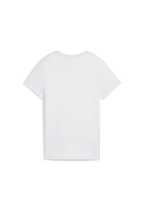 Tshirt Puma Original Ess No. 1 Logo Tee W Blanco Para Mujer