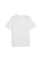 Tshirt Puma Original Ess No 1 Logo V-Neck Blanco Para Hombre de Puma
