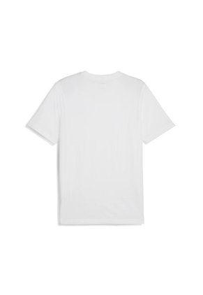 Tshirt Puma Original Ess No 1 Logo V-Neck Blanco Para Hombre