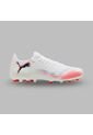 Guayos Puma Hombre Future 8 Play MG Untamed - Blanco - Rojo de Puma