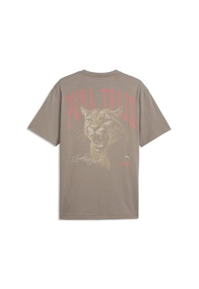 Tshirt Deportiva Puma Original M Lead The Pack Café Hombre