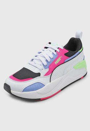 Tenis Lifestyle Blanco-Multicolor Puma X-Ray Square