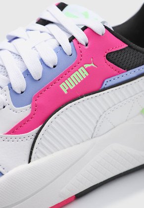 Tenis Lifestyle Blanco-Multicolor Puma X-Ray Square