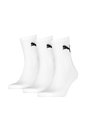 Medias Deportivas Puma Original Short Crew 3 P Blanco Unisex de Puma