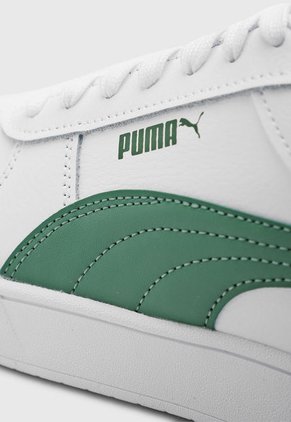 Tenis Lifestyle Blanco-Verde Puma Caven
