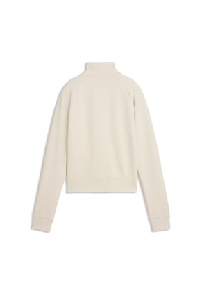 Chaqueta Puma Original Ess Slim Track Beige Para Mujer