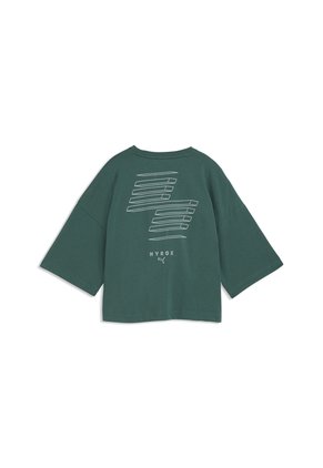 Tshirt Deportiva Puma Original Puma X Hyrox Verde Para Mujer