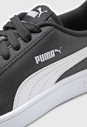 Tenis Lifestyle Negro-Blanco Puma Smash v2 L