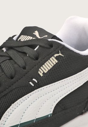 Tenis Lifestyle Negro-Blanco-Verde PUMA Graviton