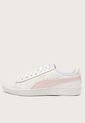 Tenis Lifestyle Blanco-Rosa PUMA Vikky v3 Leather de Puma