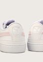 Tenis Lifestyle Blanco-Rosa PUMA Vikky v3 Leather de Puma