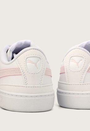 Tenis Lifestyle Blanco-Rosa PUMA Vikky v3 Leather