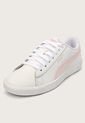 Tenis Lifestyle Blanco-Rosa PUMA Vikky v3 Leather de Puma