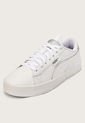 Tenis Lifestyle Blanco-Plateado PUMA Jada Renew Pop-Up de Puma
