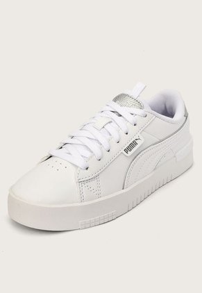 Tenis Lifestyle Blanco-Plateado PUMA Jada Renew Pop-Up