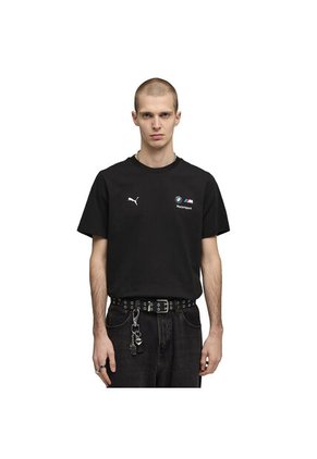 Camisa Deportiva Puma Original Bmw Mms Ess Logo Negro Hombre