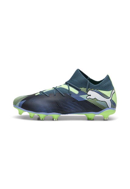 Puma Guayos Puma Hombre Future 7 Match Fg/Ag- Negro-azul Guayos