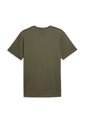 Camisa Deportiva Puma Original Ess Poly Texture Verde Hombre de Puma
