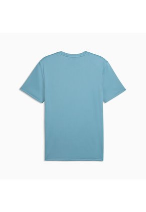 Camisa Deportiva Puma Original Tad Ess Poly Text Azul Hombre