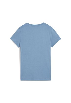 Camisa Deportiva Puma Ess Metallic No 1 Logo Azul Para Mujer